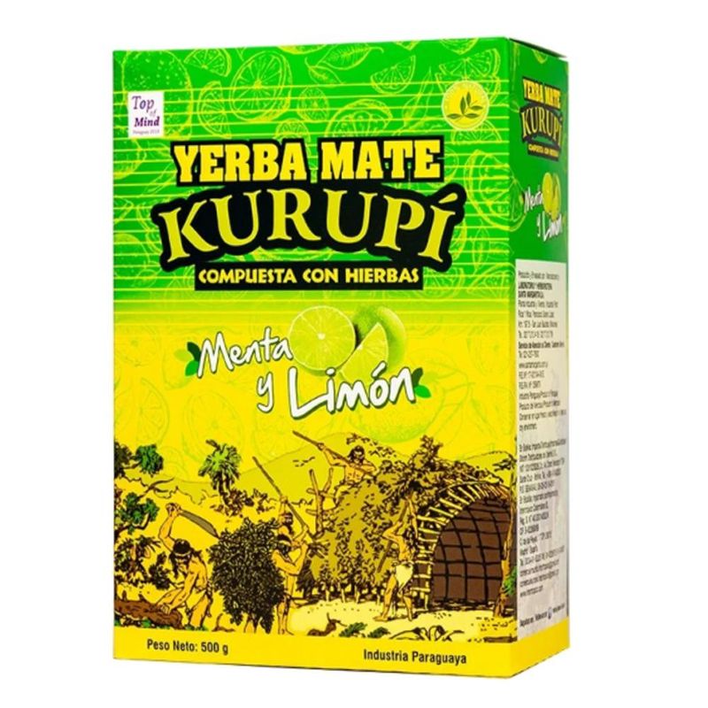 Erva-Mate-Compuesta-Con-Hierbas-Menta-Y-Limon-Kurupi--500-gramas-