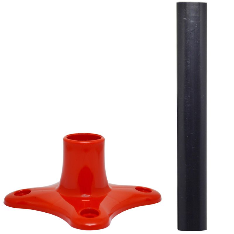 Base-Vermelha-Reta-com-Haste-de-30cm-para-Suporte-de-Bobina-Estrela--01UND-