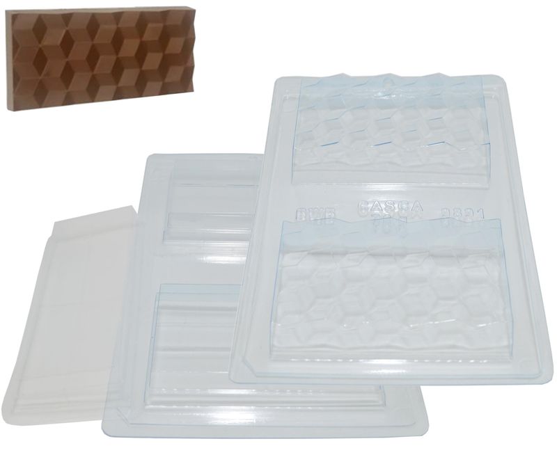 Forma em Acetato com Silicone Tablete 3D 70gr Ref. 9891 BWB (01UND)