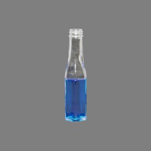 Frasco de Vidro Sextavado 80ml Rosca 24 Ref. 130 Vidraria Anchieta (01 unidade)