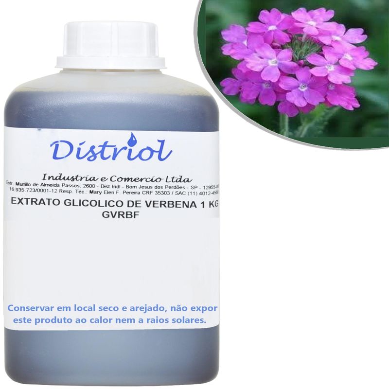 Extrato Glicólico de Verbena Dístriol (1 KG)