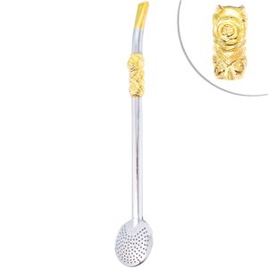 Bomba para Chimarrão com Anel Rosa Ref.54 Garibaldi (01UND)