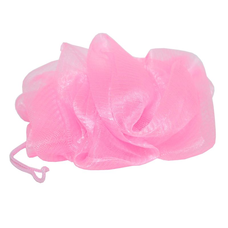 Esponja-para-Banho-em-Polietileno-Rosa-Claro-QFacil--01UND-