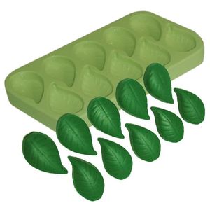 Molde de Silicone Folha Pequena 10 Cavidades 4790 Acquacolor (01UND)