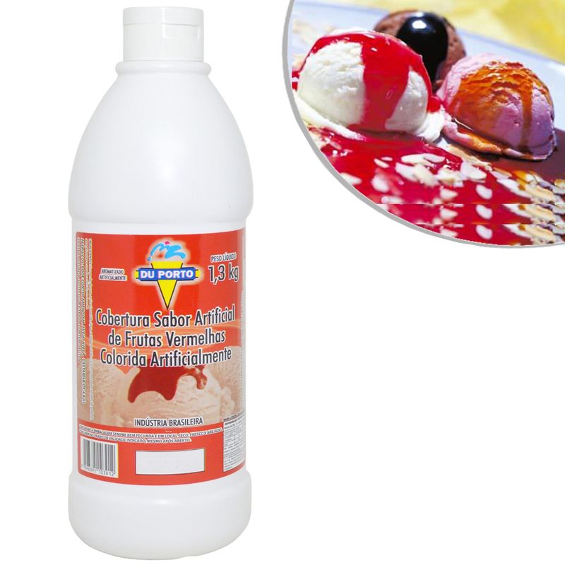 Cobertura-para-Gelados-Comestiveis-Sabor-Artificial-Frutas-Vermelhas-Du-Porto--13KG-