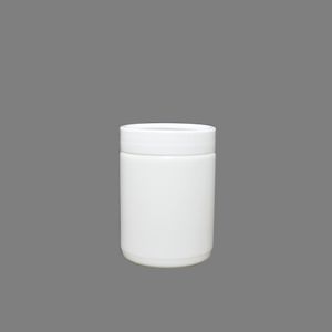 Pote Polietileno com Tampa Branca 250gr Alto QualyPlast (01 unidade)