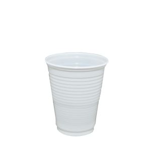 Copo Plástico (CF 250) 250ml PP Branco Copobras (100UND)