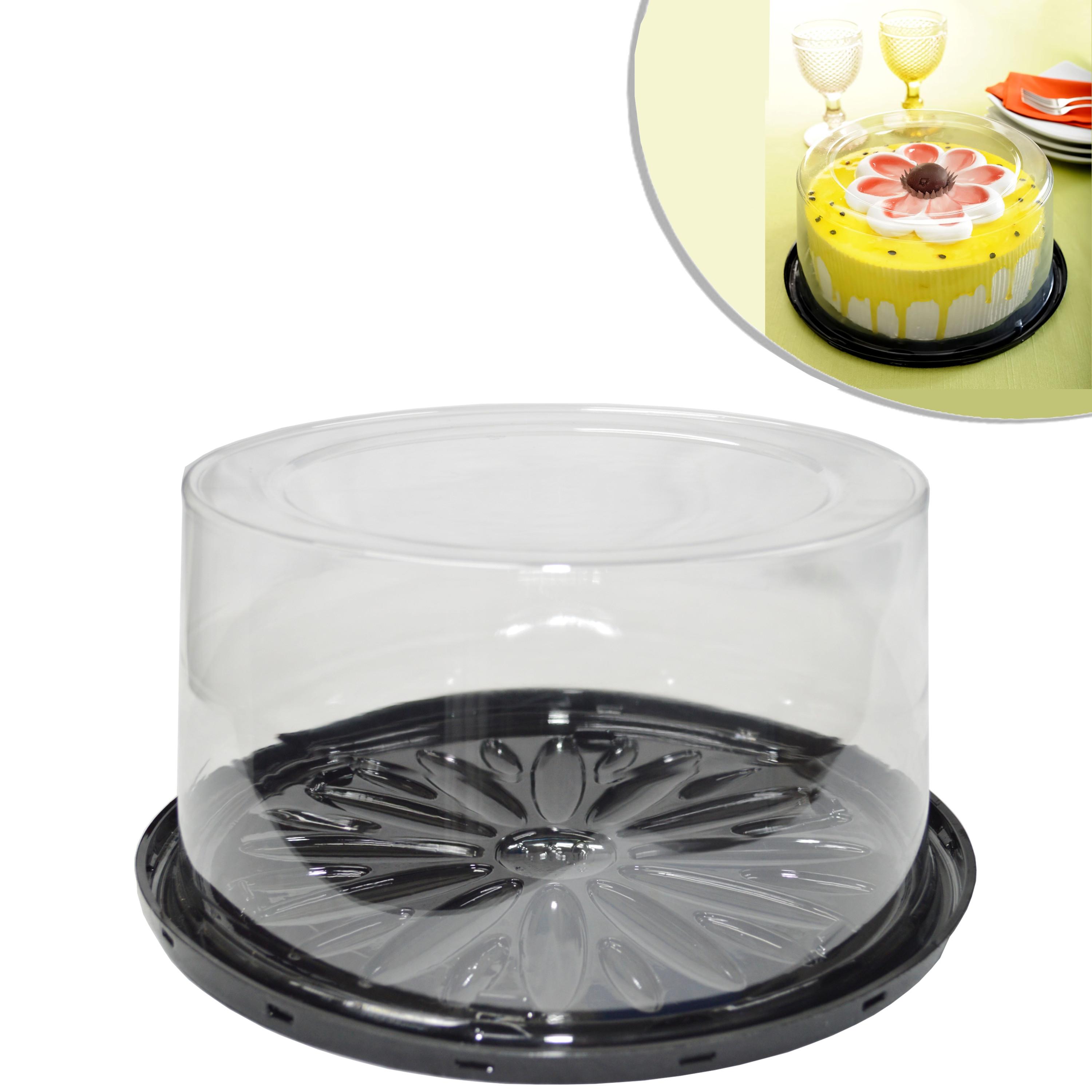 ASelected Pellicola Per Bordi Torta Trasparente - Rotolo 20 Cm X 10 M Con 12 Adesivi Sigillanti, Per Torte Alla Crema E Multi-Piano