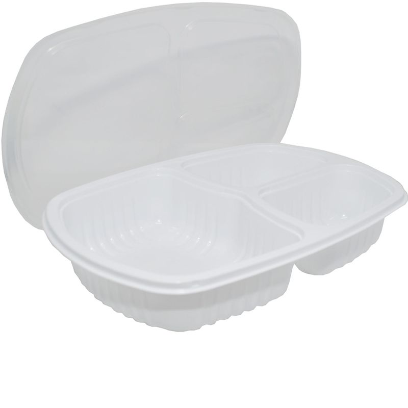 Marmita-de-Plastico-Retangular-Branco-com-Tampa-Transparente-Ref.-G-330-1.150ml-Galvanotek--01-unida