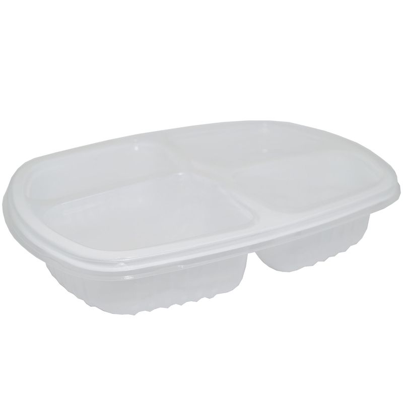 Marmita-de-Plastico-Retangular-Branco-com-Tampa-Transparente-Ref.-G-330-1.150ml-Galvanotek--01-unida