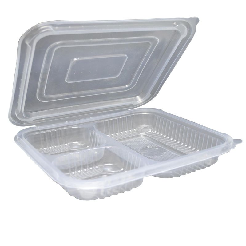 Marmita-de-Plastico-Retangular-com-Tampa-Transparente-para-Freezer-ou-Microondas-Ref.-G-323-810ml-Ga