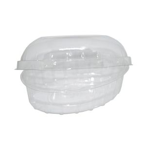 Mini Colomba Oval Transparente C/ Tampa Ref. G 34P 1000ml Galvanotek (1 unidade)