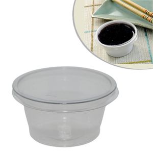 Pote de Plástico Cristal C/ Tampa Transparente 30ml G-695 Galvanotek (10 unidades)