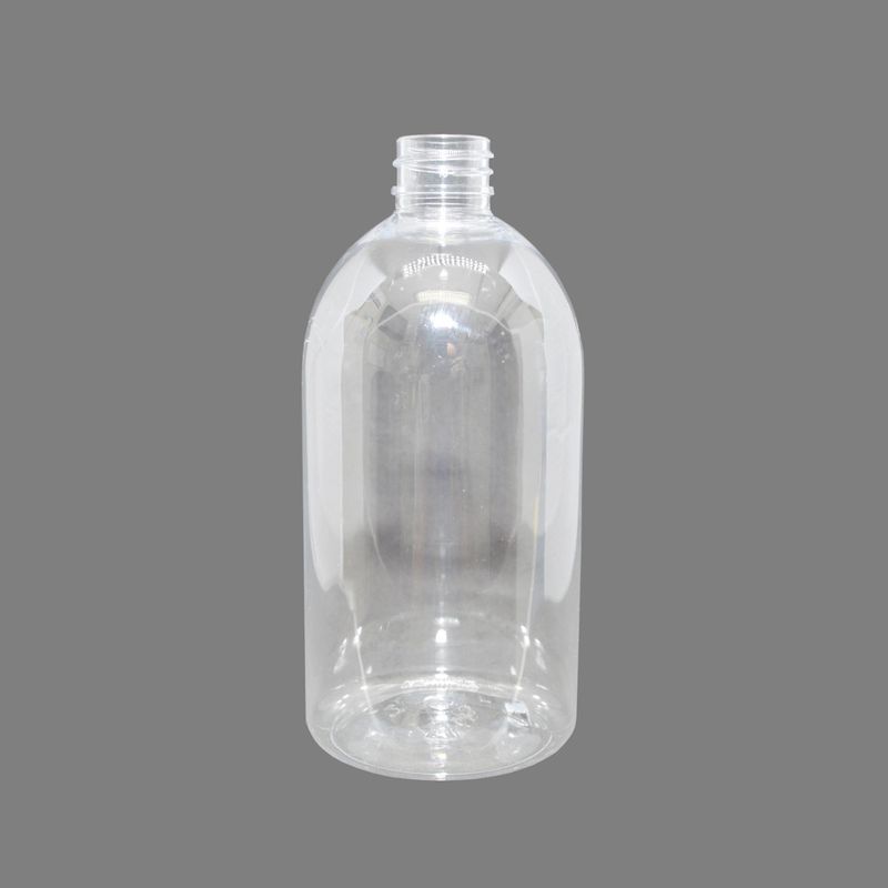 Frasco-PET-Saboneteira-Cilindrica-500ml-Transparente-Rosca-28-410-Bompack--01-unidade-