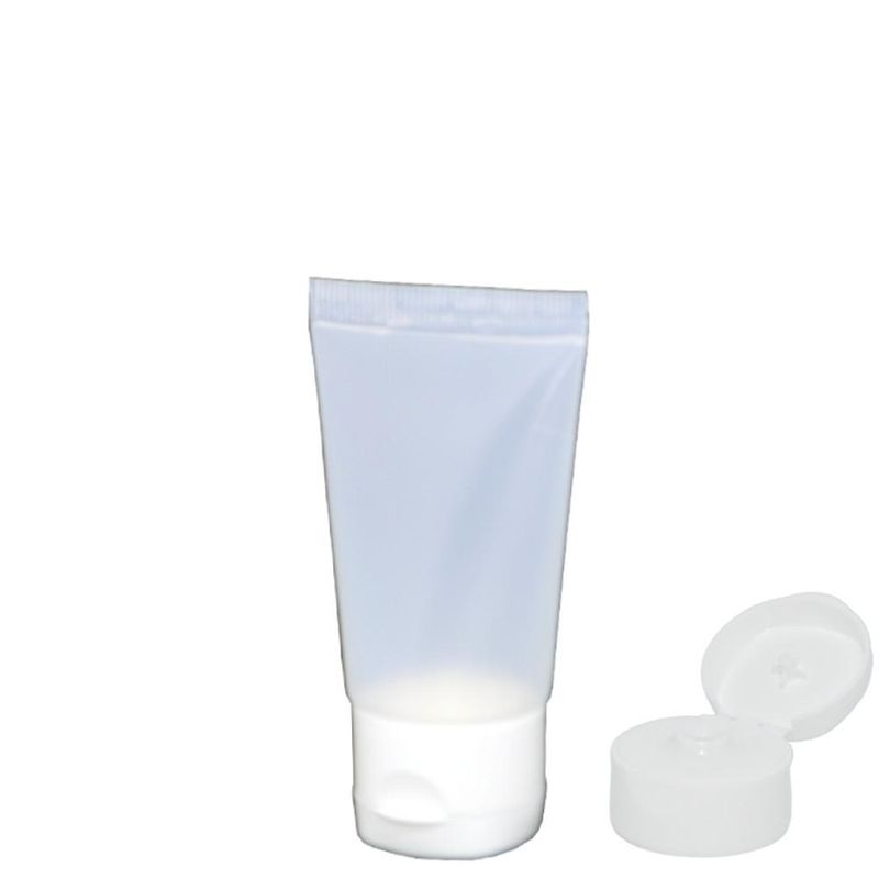 Bisnaga-Plastica-Transparente-B15-com-Tampa-Flip-Top-Branca-Injeplast--10-unidades-