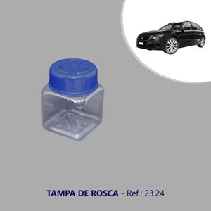 Pote PVCA 110ml Cristal 23.24 Bacic (01 unidade)
