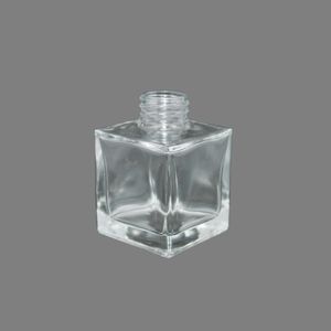 Frasco de Vidro Transparente Cube 30ml Rosca 18/415 Ref. 2501 (01UND)