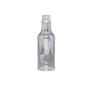 Frasco PET Modelo Pimenta Transparente 60ml Rosca 18mm Premium Plastic (01 unidade)