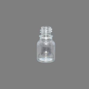 Frasco PET Transparente 10ml Rosca 18mm Farmaplast (100 unidades)