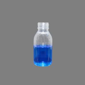 Frasco PET Transparente 60ml Rosca 24mm Farmaplast (100 unidades)