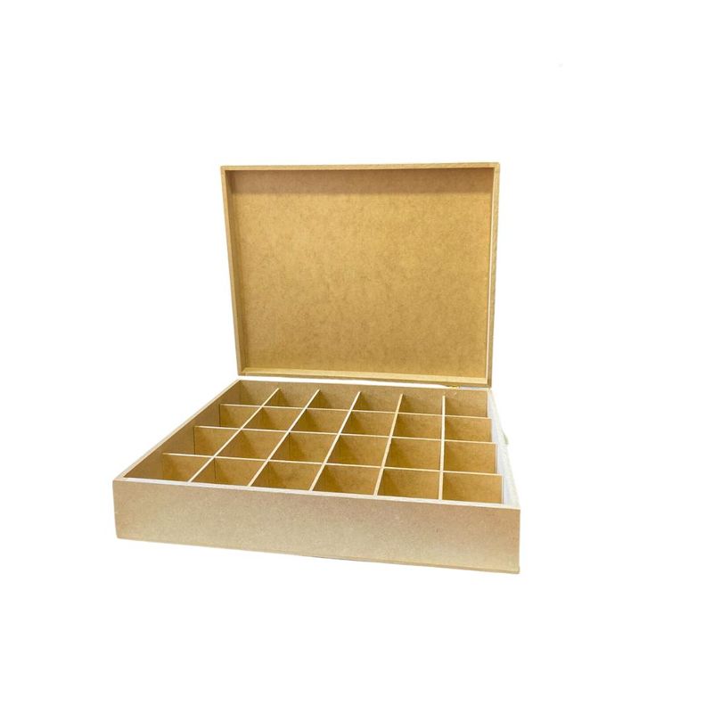 Caixa-de-MDF-para-Cha-com-24-Divisorias-362x30x8cm-Ref.--LJ24-LJ-Artesanatos--01-Unidade-