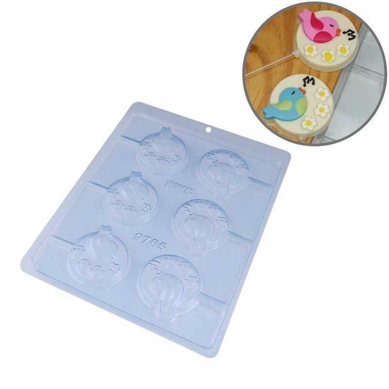 Forma-de-Acetato-Simples-Pirulito-Passaro-Cantando-Ref.-9765-BWB--01-Unidade-