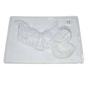 Forma em Acetato Simples Grande para Gesso Anjo Ref. G100 (01UND)