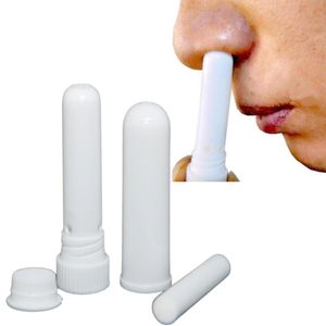 Inalador Nasal C/ Bastão de Algodão Interno Branco Irmãos Halui (10 unidades)
