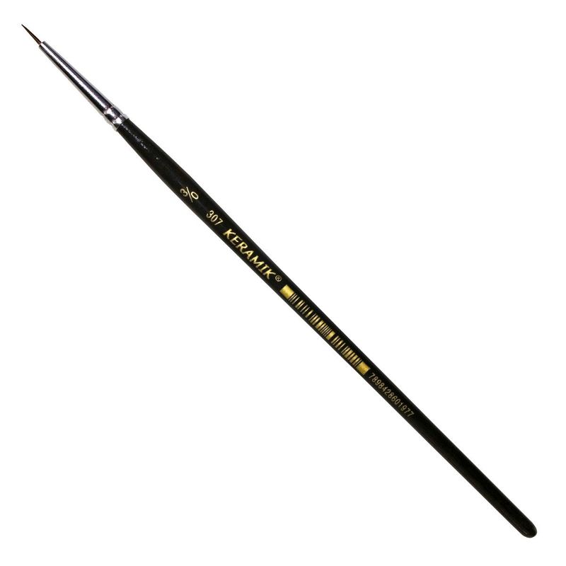 Pincel-Formato-Filete-C--Cabo-de-Madeiro-e-Pelo-Natural-Poney-Ref.-307-N.-3-0-Keramik--01-unidade-