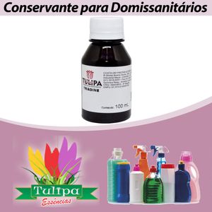 Conservante para Domissanitários Triadine Tulipa Essências (100ml)