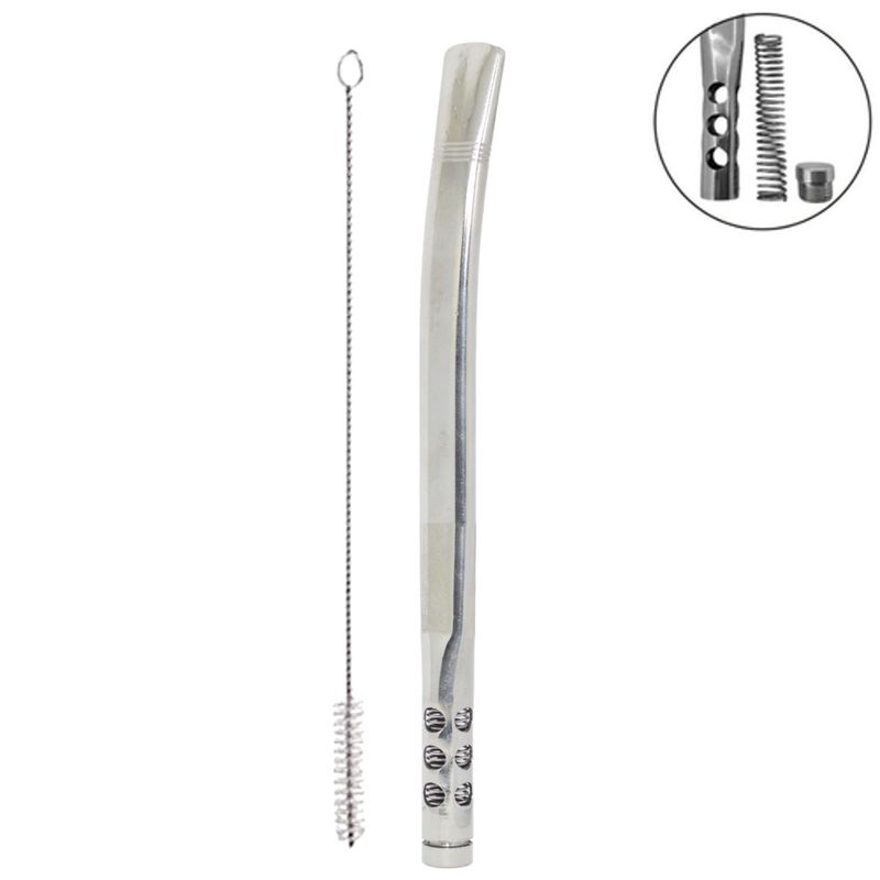 Bomba-para-Terere-em-Inox-Bojo-de-Mola-Interna-com-Furo-Redondo-19cm-Ref.-255-Garibaldi--01UND-