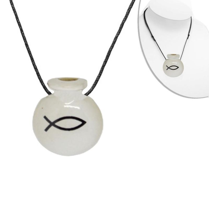 Aromatizador Pessoal Cantil Branco Peixe Ortega (01UND)