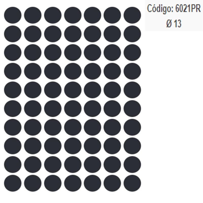 Etiquetas-Adesivas-Multiuso-Redonda-Preta-13mm-Ref.-6021PR-Colacril--420-etiquetas-