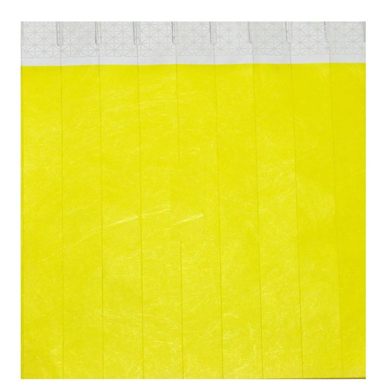 Pulseira-de-Identificacao-Tyvek-com-Lacre-Adesivo-cor--yellow-fluorescente--50-unidades-