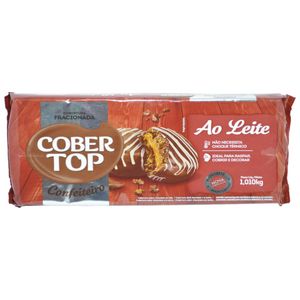 Cobertura Confeiteiro Fracionada Sabor Chocolate ao Leite CoberTop (1.010kg)