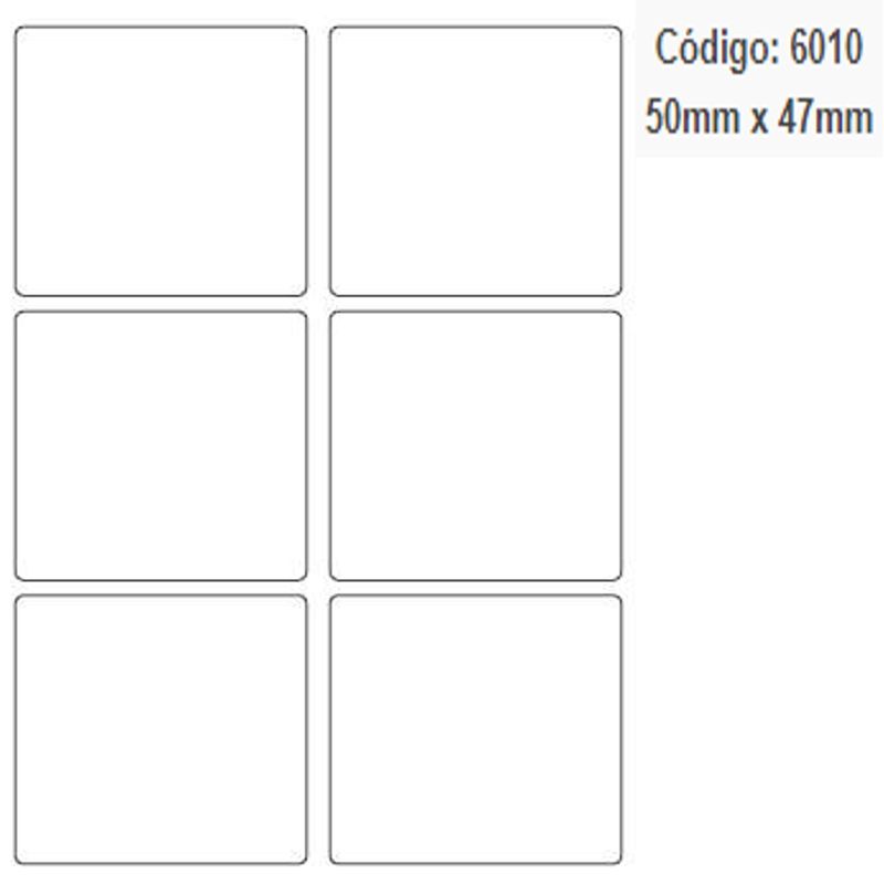 Etiquetas-Adesivas-Multiuso-Quadrada-50x47mm-Ref.-6010-Colacril--36-etiquetas-