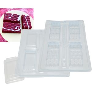 Forma em Acetato com Silicone Mini Tablete 3D 25gr Ref. 9904 BWB (01UND)
