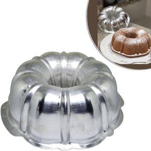 Forma em Alumínio Suiça com Tubo Decorada N.1-Q 25x8cm Ref.3085 Caparroz (01UND)