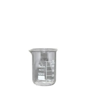Becker de Vidro S/ Alça 50ml Forma Baixa Graduado Griffin Plena-Lab (01UND)
