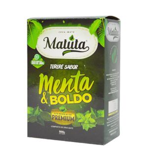 Composto Erva-Mate Tereré Sabor Menta e Boldo Matuta (500 gramas)