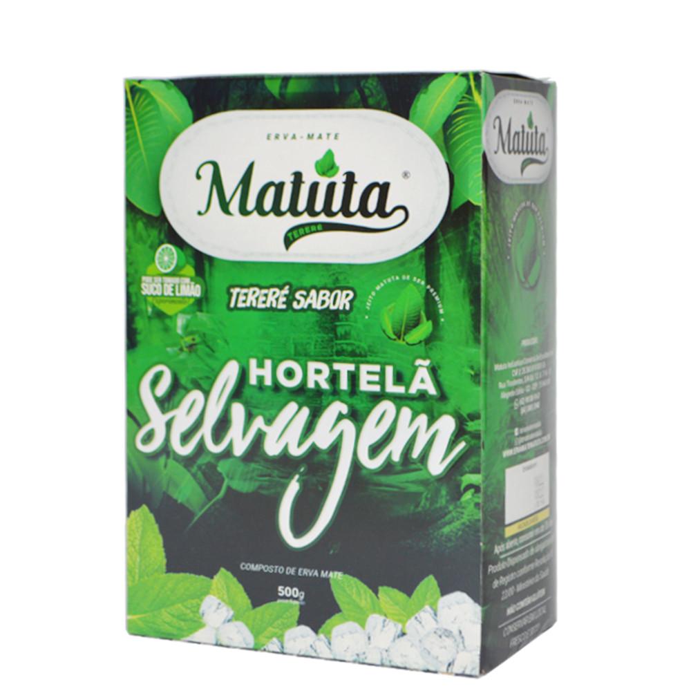 Composto Erva-Mate Tereré Sabor Hortelã Selvagem Matuta - Irmãos Haluli