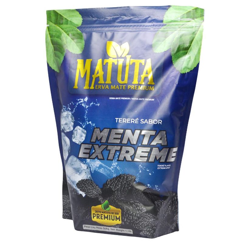 Erva-Mate-Terere-Premium-Sabor-Menta-Extreme-Matuta--500-gramas-