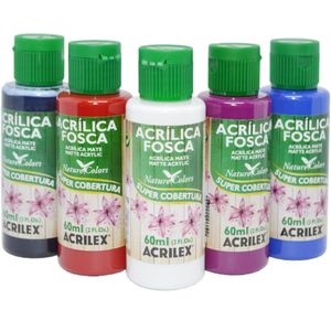 Tinta Acrílica Fosca Nature Colors 60ml Acrilex (01 unidade) (GRUPO 2)