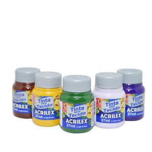 Tinta para Tecido Fosca 37ml Acrilex (01 unidade) (GRUPO 2)