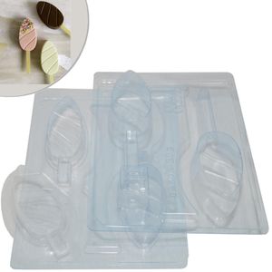 Forma de Acetato com Silicone Pirulito Pelata Ovo 30gr Ref. 10228 BWB (01 unidade)