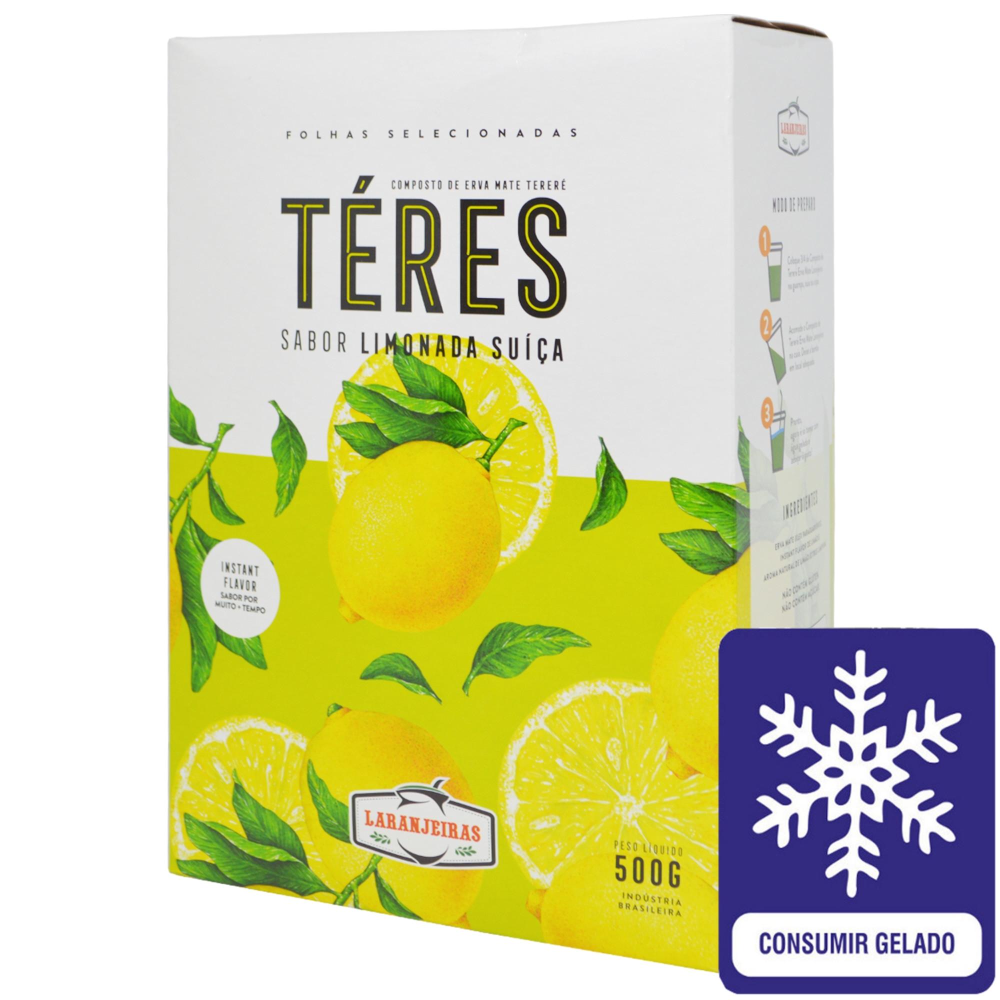 Composto de Erva-Mate Tereré Téres Sabor Limonada Suíça