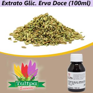 Extrato Glicólico de Erva Doce Tulipa Essências (100ml)