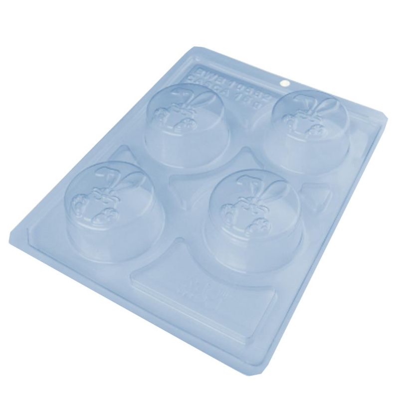 Forma-de-Acetato-com-Silicone-Pao-de-Mel-Pequeno-Coelho-15gr-Ref.-10562-BWB--01-unidade-