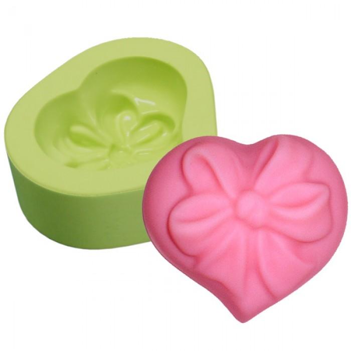 Molde-de-Silicone-Coracao-com-Laco-Pequeno-2242-Acquacolor--01UND-