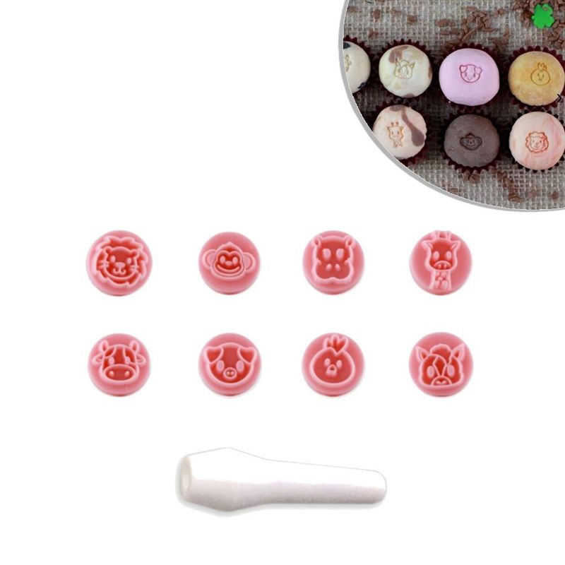 Kit-Carimbos-Animais-Rosa-Blue-Star--09-pecas-